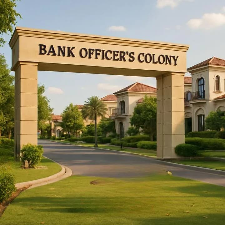 Bank Officers Colony, Vatika Road