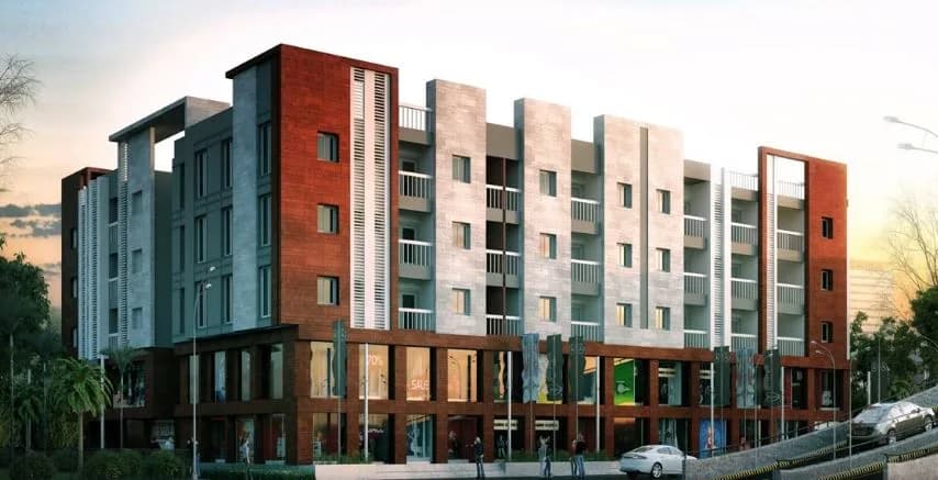 Malati Apartment — Artistic Elevation