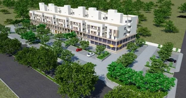 Shreem Anant Dhara — Aerial View