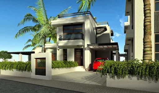 Shree Ram Srushti — Front Elevation