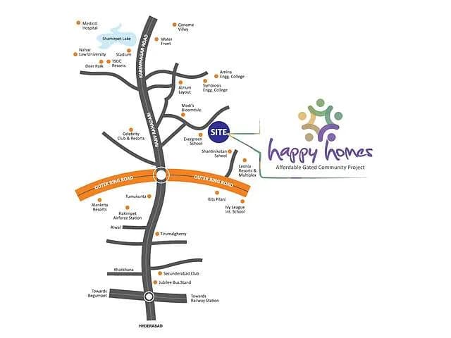 Bhuvan Happy Homes, Shamirpet