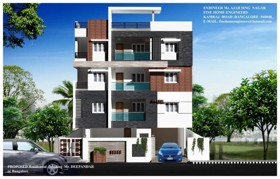 Jhanavi Sai Ville — Elevation