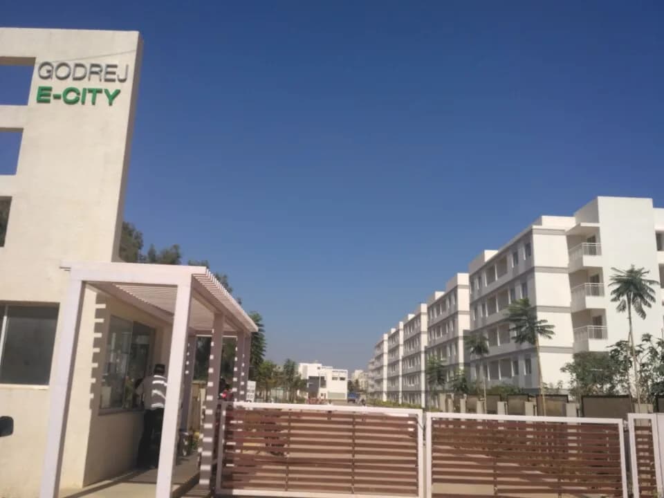 Godrej E City — Entrance