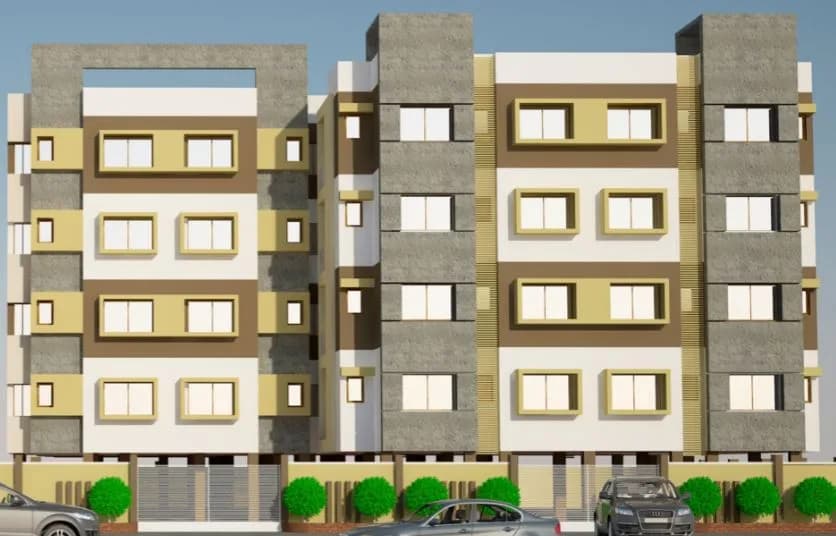 Dwarkadhish Apartment, Mavdi