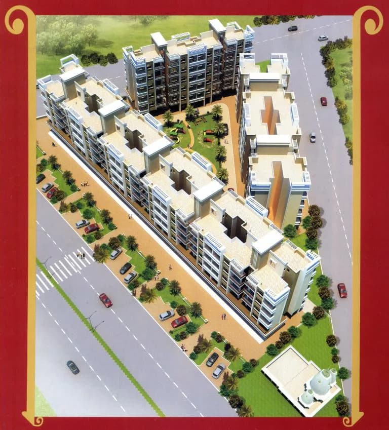 Surbhi Shubhangan Residency — Arial View
