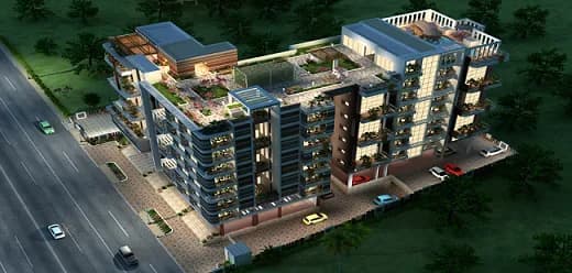 Green City Amans Lifestyle — Night view