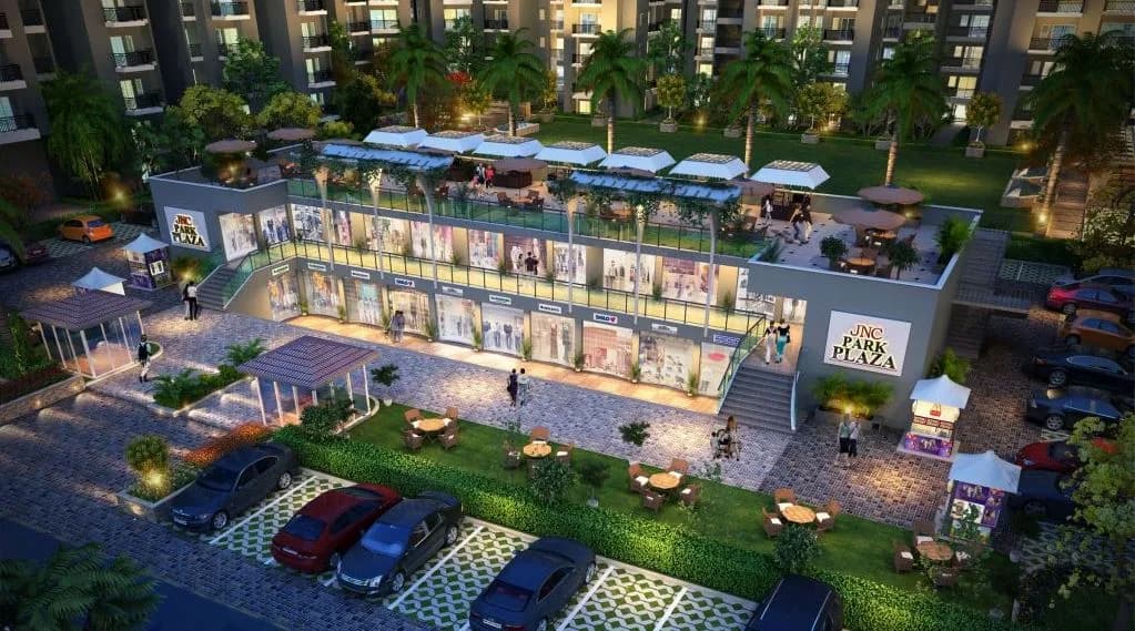JNC Park Plaza — Night View