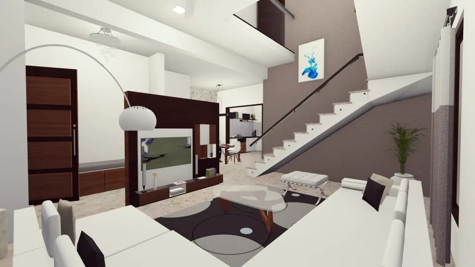 Motherland Enclave — Living Room