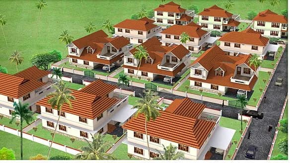MYS Global Villas — Aerial view