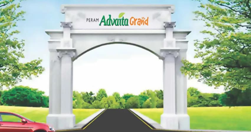 Peram Advaita Grand — Artistic Entrance