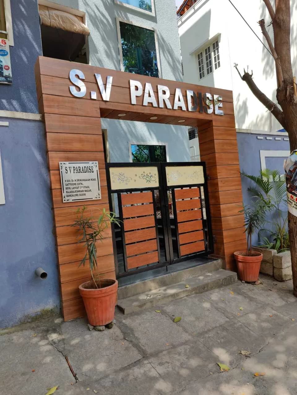 SV Paradise, Rajarajeshwari Nagar