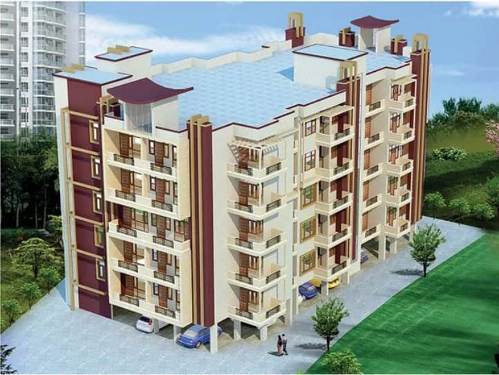 Surya Silver Apartment — Aerial view