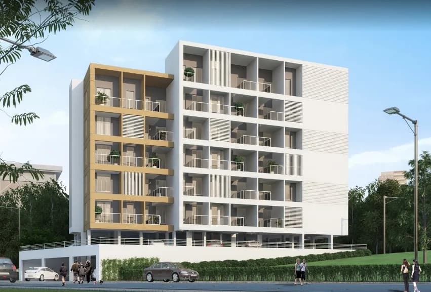 Ayush River Park View — Artistic Elevation