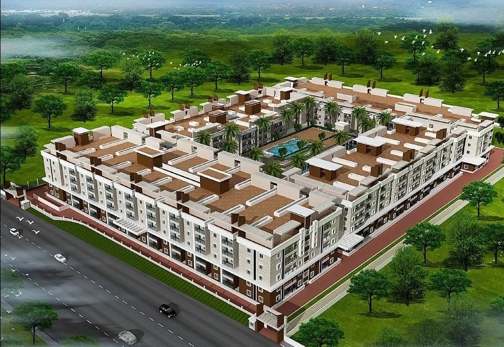 Greenwood Lakeside — Aerial View