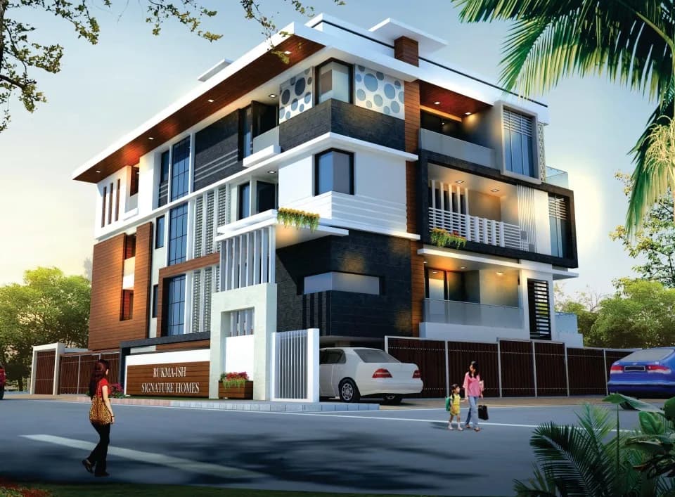 Rukma Ish Signature Homes — Artistic Elevation