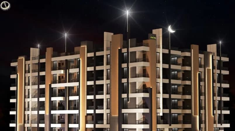 NRK Vishal Green View — Night View