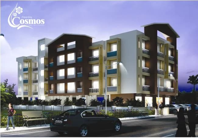 Shree Samarth Cosmos — Night View