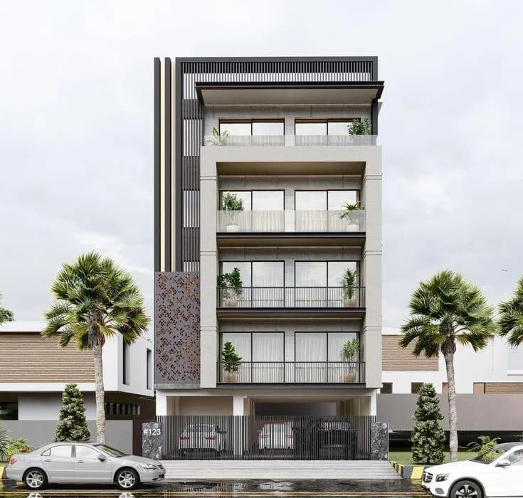 Jain Builder Floors — Elevation