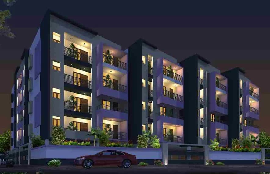 Sai Nitya Meadows — Night View