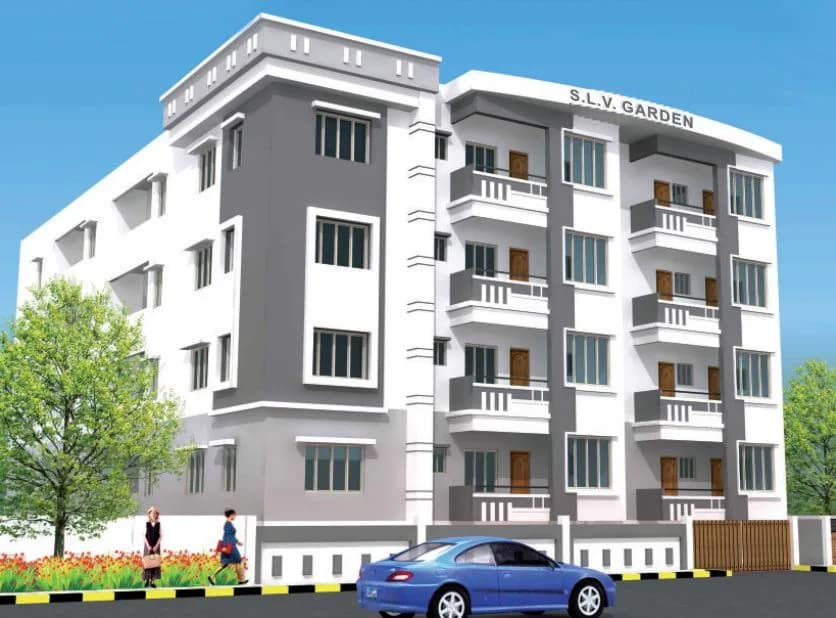 GK SLV Garden — Front Elevation