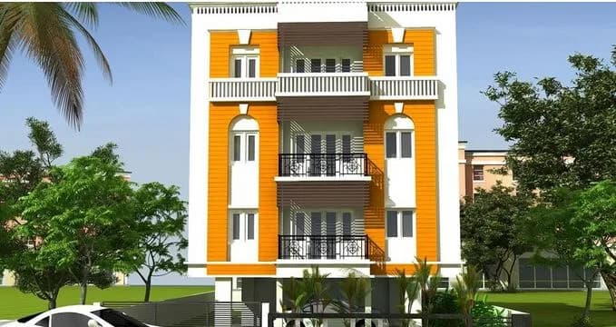 Ramaniyam Mahadevan — Front Elevation