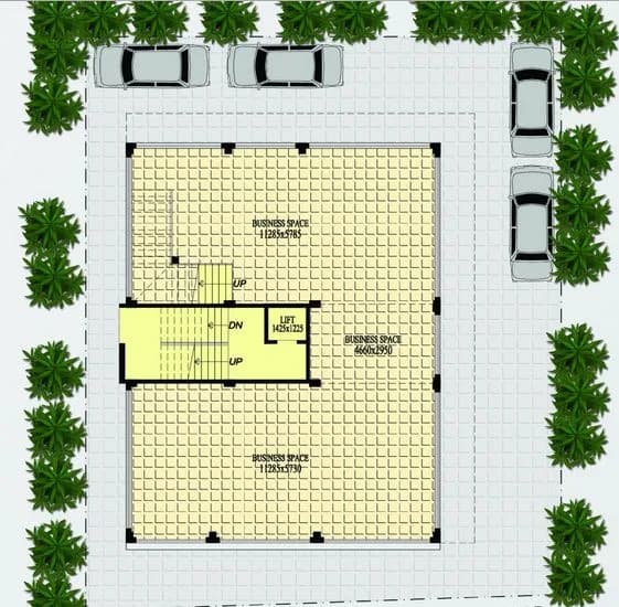 Pabitra Bhawan — Car Parking Plan