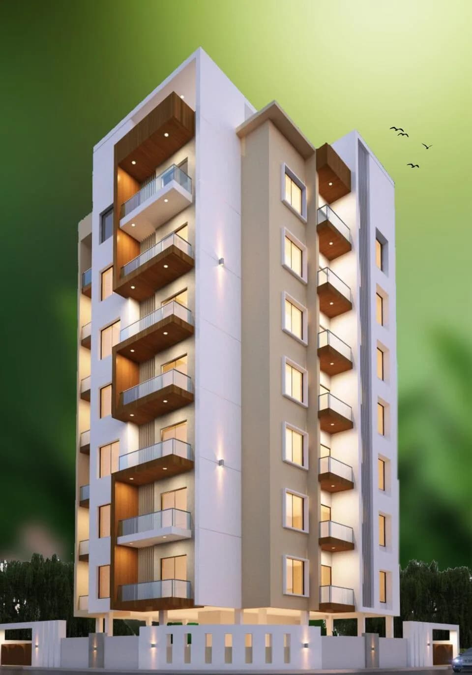 Shivalay Residency 1, Beltarodi