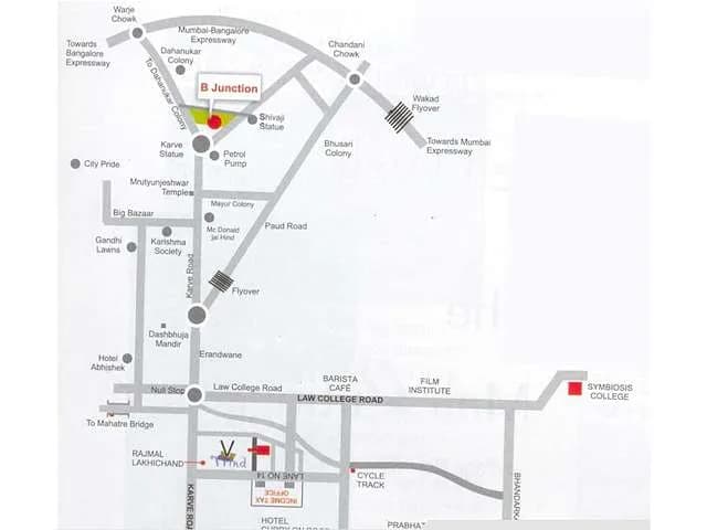 B Junction — Location Plan