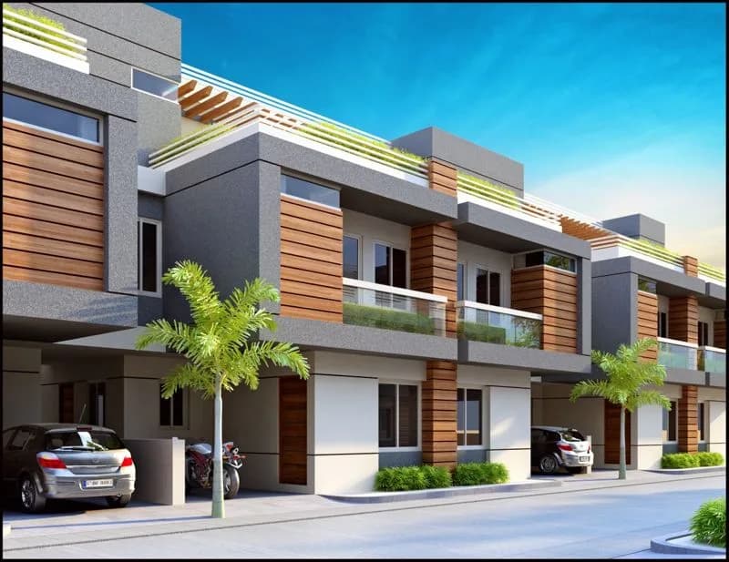 Accord Park Residency — Side View