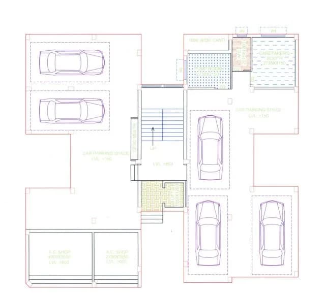 Jeet Icon — Car Parking Plan