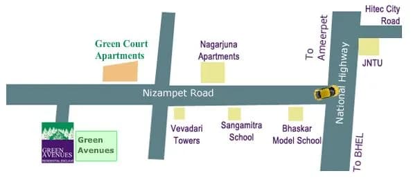 Sonthalia Green Court Apartments, Kukatpally