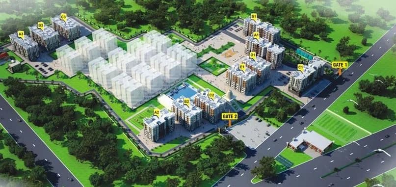 Excellent Platinum Paradise — Aerial View