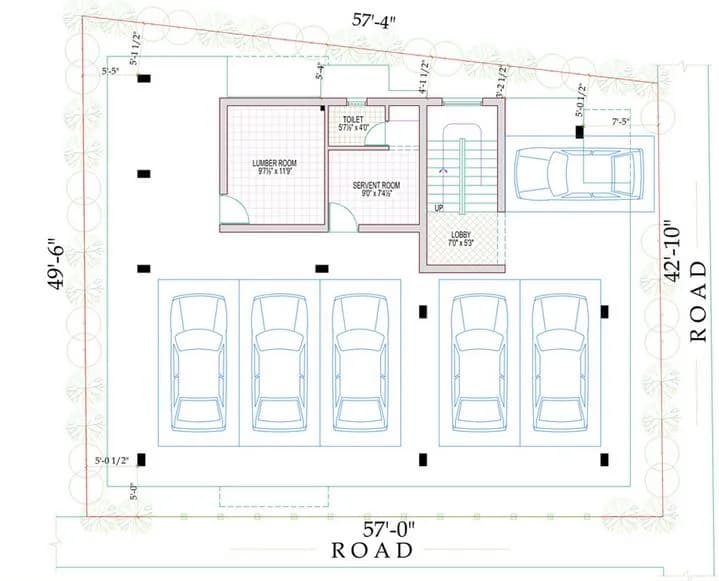 Pearl Grace — Car Parking Plan