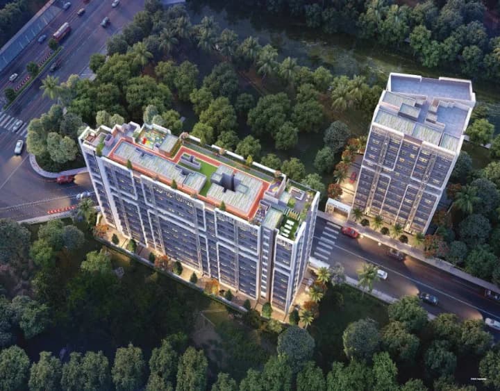 Upturn Atmiya Centria — Aerial View