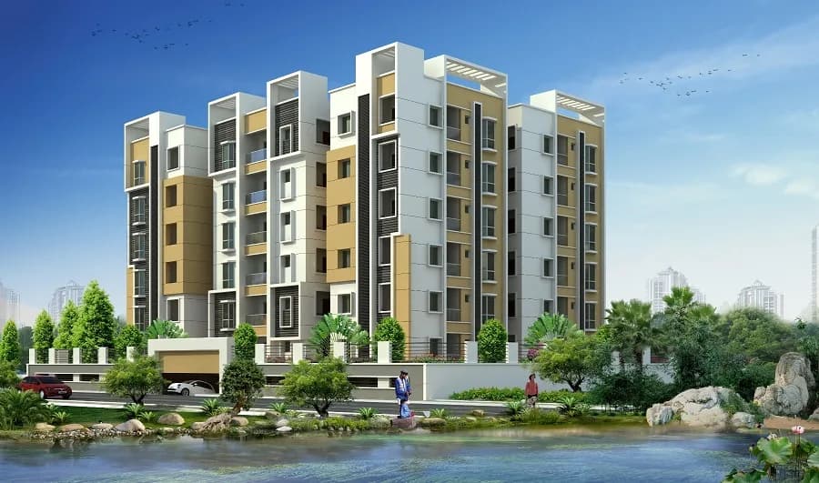 Saudha Lotus Avenues — Elevation