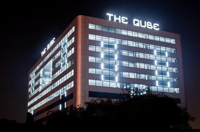 Indrajit The Qube — Night View