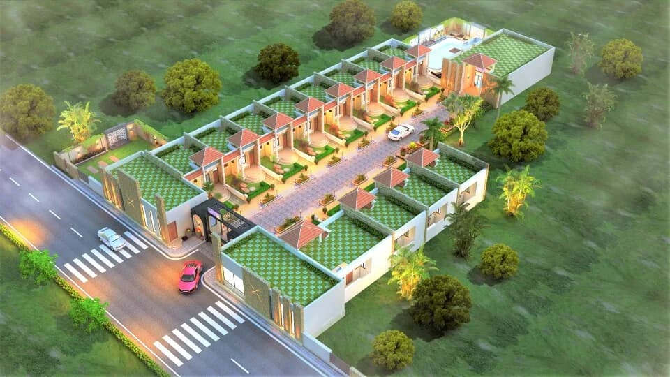 Special 12 Villas — Aerial View