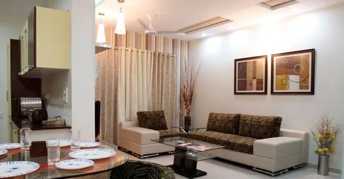 Mahithas Green Meadows — Artistic Living Area
