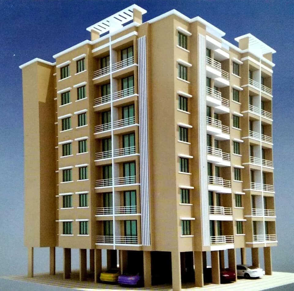 Ashapura Gulmohar Residency — Elevation