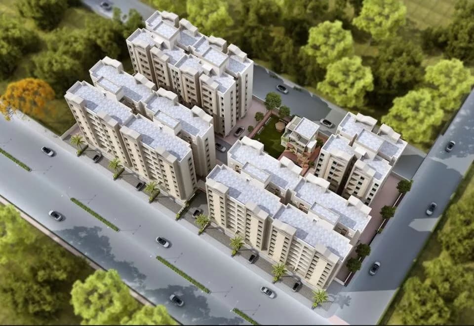 Nathdwar Resicom — Aerial View