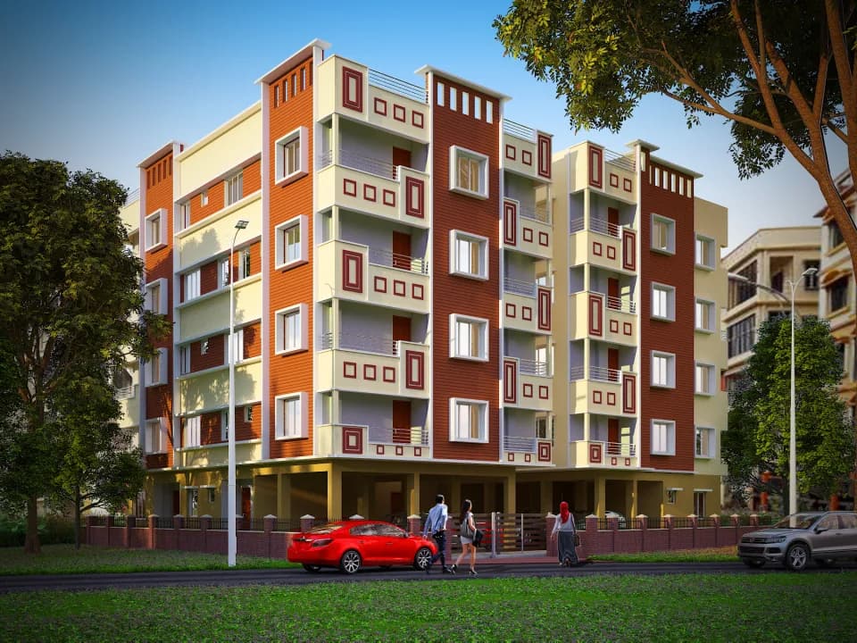 Jinia Radha Rani Apartment, Dum Dum Cantt