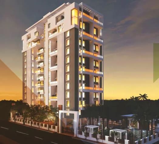 Skylark Residences — Night View