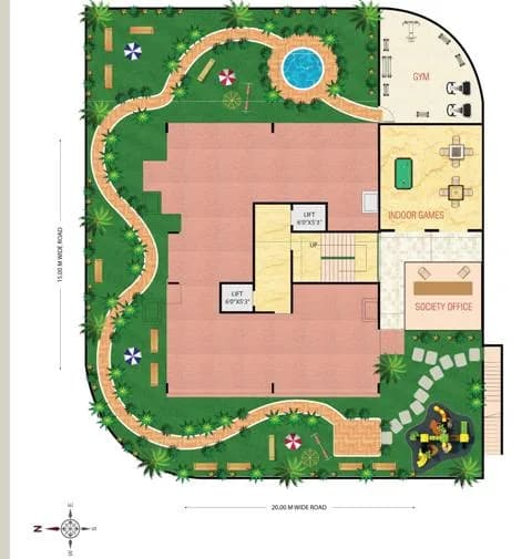 New A1 Sai Jasmine — Recreational Area
