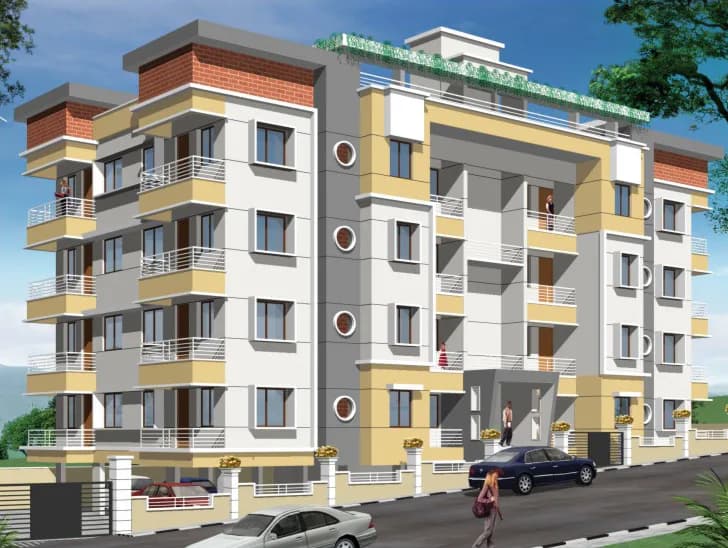 Land Links Heights — Front Elevation