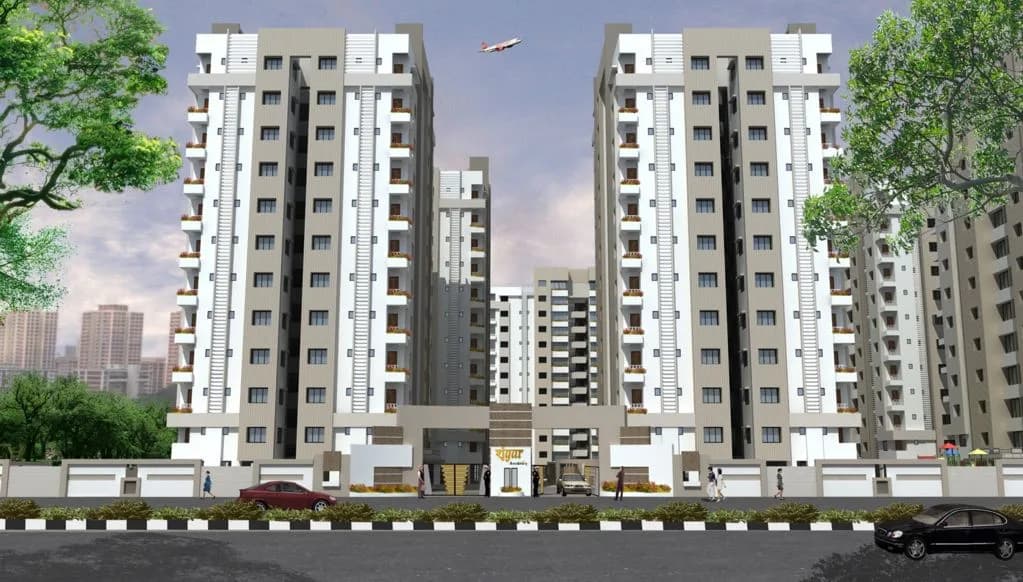 Raghuvir Shrungar Residency — Front view