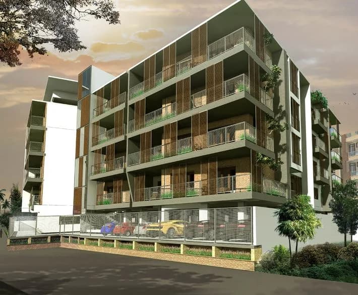 Versova Sky — Side Elevation