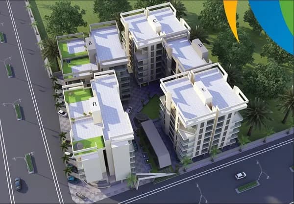 Riddhi Vraj Bhoomi — birds eye view