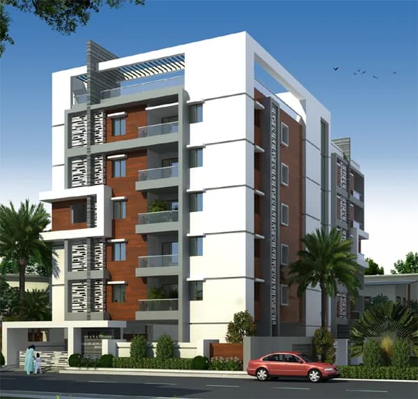 Raja Rajeswari Golden Serenity — Artistic Elevation