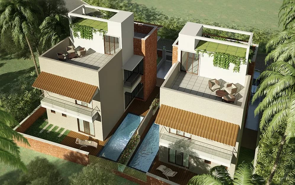 Pristine Bellavista and Bellevue, Anjuna
