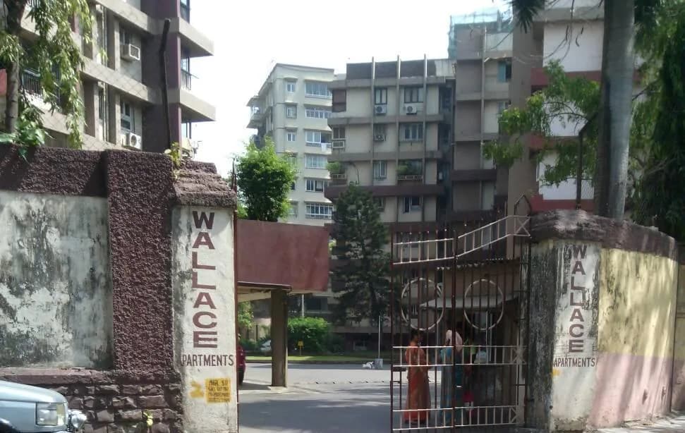 Wallace Apartments — Front Gate View